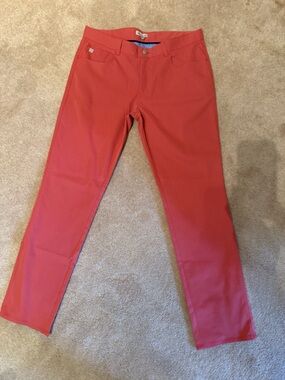 Peter Millar Crown Sport 5-Pocket eb66 Performance Pants; NWOT